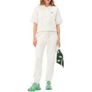 imageLacoste Womens Blended Cotton Jogging PantsFlour