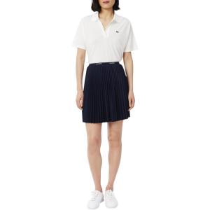 imageLacoste Womens Core Collection AboveKnee SkirtsNavy Blue