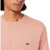 imageLacoste Mens Crew Neck Short Sleeve Regular Fit Classic TShirtBrown