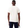 imageLacoste Mens Crew Neck Short Sleeve Regular Fit Classic TShirtFlour Striped Collar