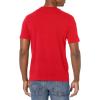 imageLacoste Mens Crew Neck Short Sleeve Regular Fit Classic TShirtNeps Red