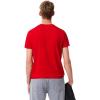 imageLacoste Mens Crew Neck Short Sleeve Regular Fit Classic TShirtRed Bright