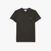imageLacoste Mens Crew Neck Short Sleeve Regular Fit Classic TShirtSapwood