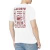 imageLacoste Mens Sport Tennis X Daniil Medvedev Regular Fit TShirtWhite