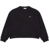 imageLacoste Womens Back Print Oversized SweatshirtBlack