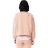imageLacoste Womens Back Print Oversized SweatshirtLatte