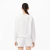imageLacoste Womens Back Print Oversized SweatshirtWhite