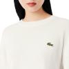 imageLacoste Womens Core Collection Regular Fit Crew Neck Long Sleeve Classic SweaterFlour
