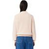 imageLacoste Womens Core Collection Regular Fit Crew Neck Long Sleeve Classic SweaterPeach