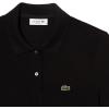 imageLacoste Womens Core Short Sleeve Regular Fit Petit Pique PoloBlack