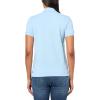 imageLacoste Womens Core Short Sleeve Regular Fit Petit Pique PoloClassic Blue