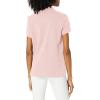 imageLacoste Womens Core Short Sleeve Regular Fit Petit Pique PoloDeep Flamingo Pink