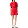 imageLacoste Womens Core Short Sleeve Regular Fit Petit Pique PoloGrenadine Red