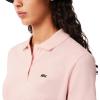 imageLacoste Womens Core Short Sleeve Regular Fit Petit Pique PoloNidus