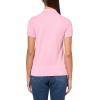 imageLacoste Womens Core Short Sleeve Regular Fit Petit Pique PoloPinkish