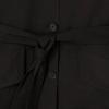 imageLacoste Womens Oversized Cotton CoatBlack