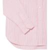 imageLacoste Womens Oversized Popeline Long Sleeve ShirtPinkBlushWhite