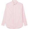 imageLacoste Womens Oversized Popeline Long Sleeve ShirtPinkBlushWhite