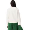 imageLacoste Womens Regular Fit Double Face Piqu Crew Neck SweatshirtFlour