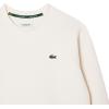 imageLacoste Womens Regular Fit Double Face Piqu Crew Neck SweatshirtFlour