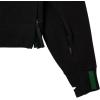 imageLacoste Womens Short Cut Cutton HoodieBlack