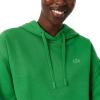 imageLacoste Womens Short Cut Cutton HoodieGreen