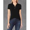 imageLacoste Womens Slim Fit PoloDeep Black