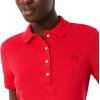 imageLacoste Womens Slim Fit PoloGrenadine Red