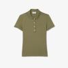 imageLacoste Womens Slim Fit PoloKhaki