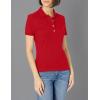 imageLacoste Womens Slim Fit PoloRedcurrant Bush