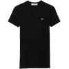 imageLacoste Womens Slim Fit Ribbed Cotton TShirtBlack