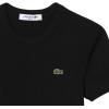 imageLacoste Womens Slim Fit Ribbed Cotton TShirtBlack