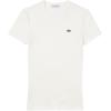 imageLacoste Womens Slim Fit Ribbed Cotton TShirtFlour