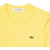 imageLacoste Womens Slim Fit Ribbed Cotton TShirtYellow