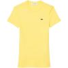 imageLacoste Womens Slim Fit Ribbed Cotton TShirtYellow