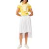 imageLacoste Womens Slim Fit Ribbed Cotton TShirtYellow