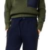 imageLacoste Womens Winter Iconics Wide Fit Track PantsNavy BlueBlackBlackBla