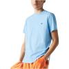 imageLacoste Mens Crew Neck Short Sleeve Regular Fit Classic TShirtBlue
