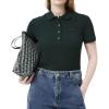 imageLacoste Womens Slim Fit PoloForest Green