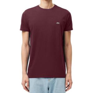 imageLacoste Mens Crew Neck Short Sleeve Regular Fit Classic TShirtExpresso
