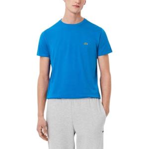 imageLacoste Mens Crew Neck Short Sleeve Regular Fit Classic TShirtGipsy Blue