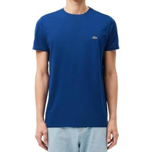 imageLacoste Mens Crew Neck Short Sleeve Regular Fit Classic TShirtGlobe