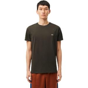 imageLacoste Mens Crew Neck Short Sleeve Regular Fit Classic TShirtSapwood