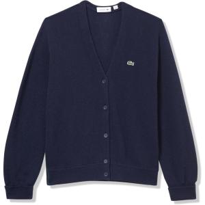 imageLacoste Womens Cashmere CaridganNavy Blue