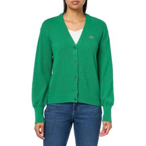 imageLacoste Womens Cashmere CaridganRocket Green