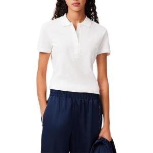 imageLacoste Womens Slim Fit PoloDeep White