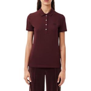 imageLacoste Womens Slim Fit PoloEspresso