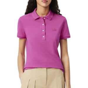 imageLacoste Womens Slim Fit PoloFuchsia