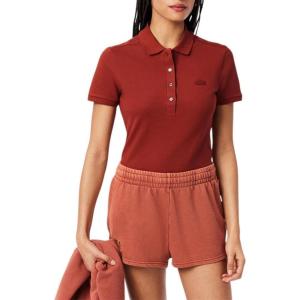 imageLacoste Womens Slim Fit PoloIberis Red