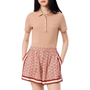 imageLacoste Womens Slim Fit PoloLatte
